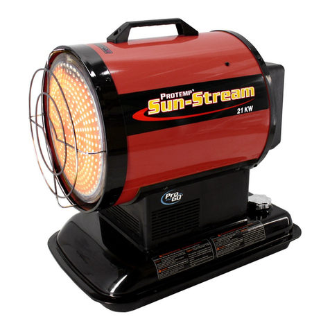 Protemp Sun-Stream PT-70-SS-A User's manual and operating instructions Protemp Sun-Stream PT-70-SS-A User's manual and operating instructions