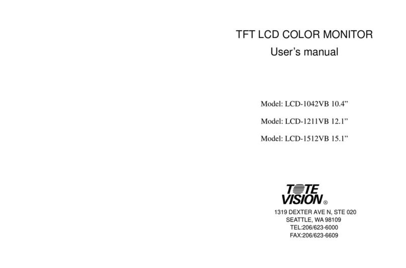 Totevision LCD-1042VB User manual