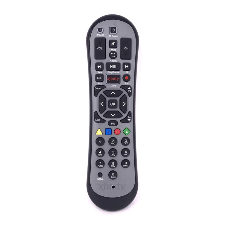 Comcast XR2 User manual