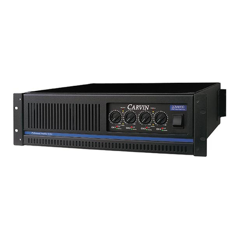 CARVIN DCM4000 User manual