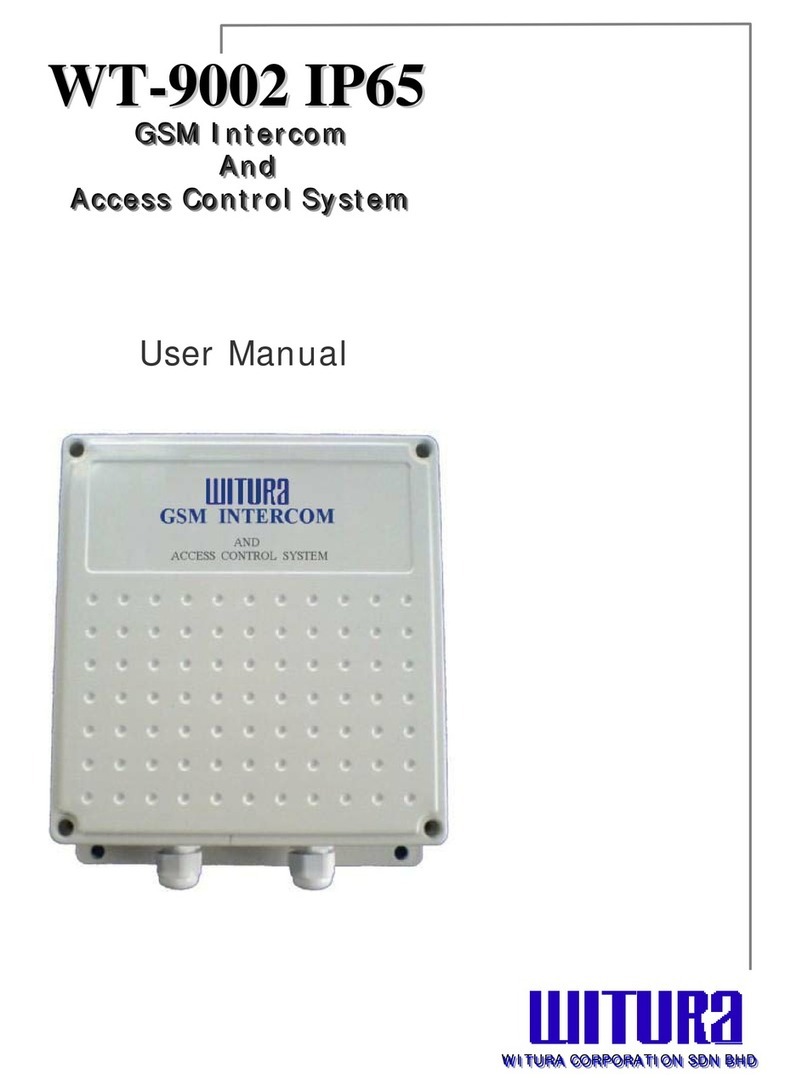 Witura WT-9002 IP65 user manual