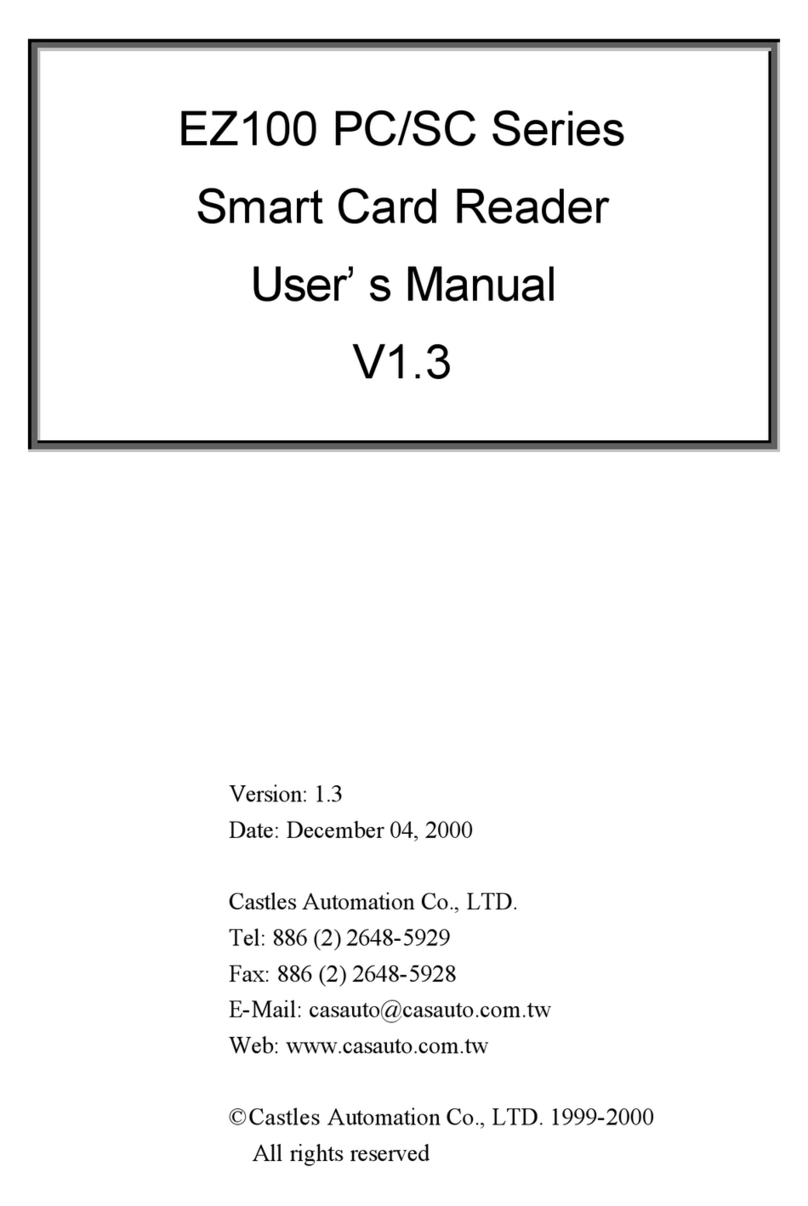 Castles Automation EZ100 PC Series user manual