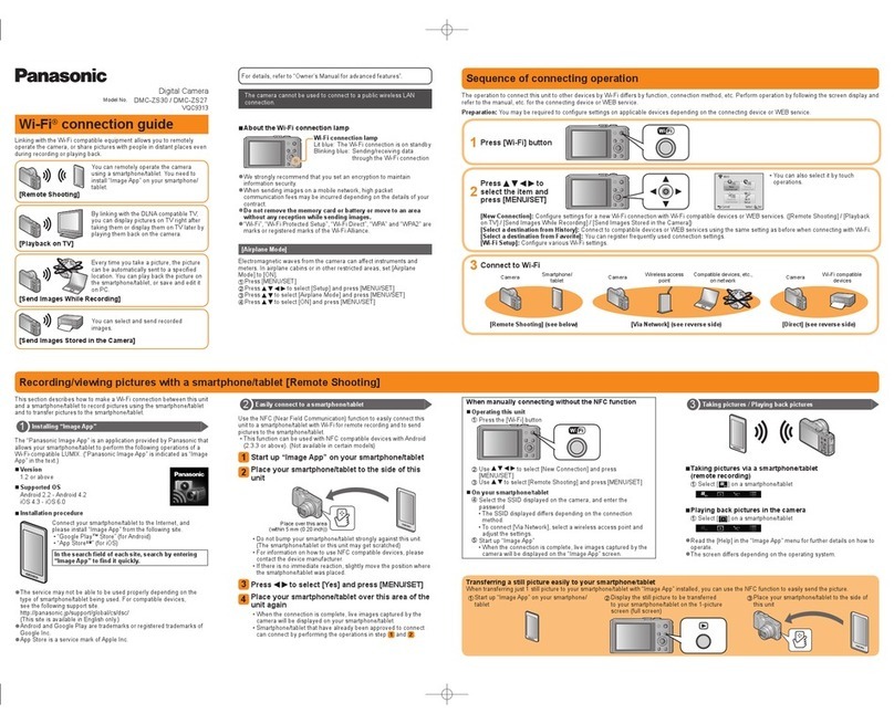 Panasonic DMC-ZS30 Instruction manual
