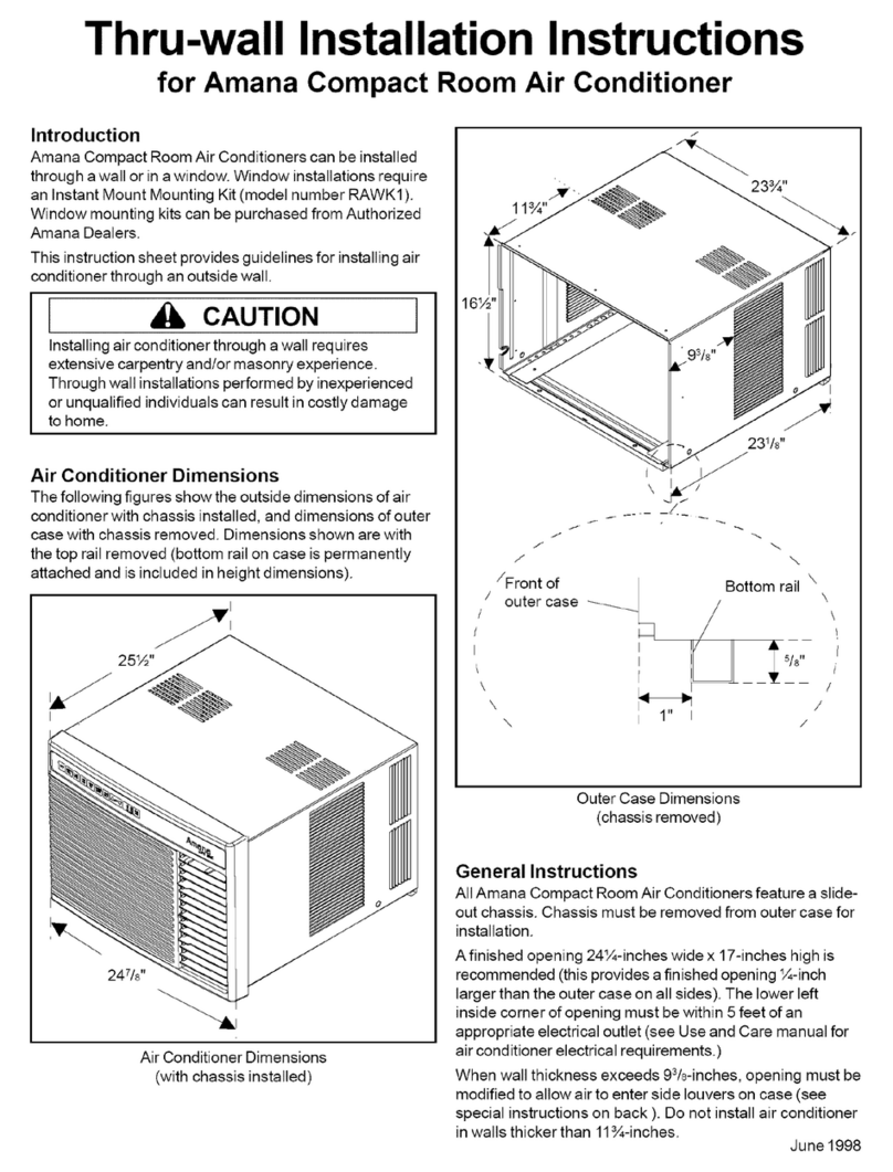 Amana 10M52TA-P1214708R User manual Amana 10M52TA-P1214708R User manual
