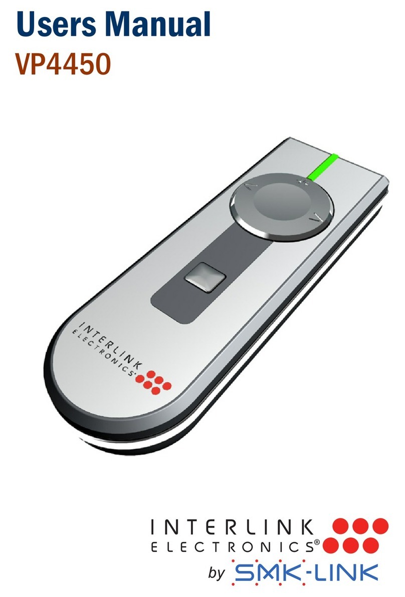 Interlink electronics VP4450 user manual