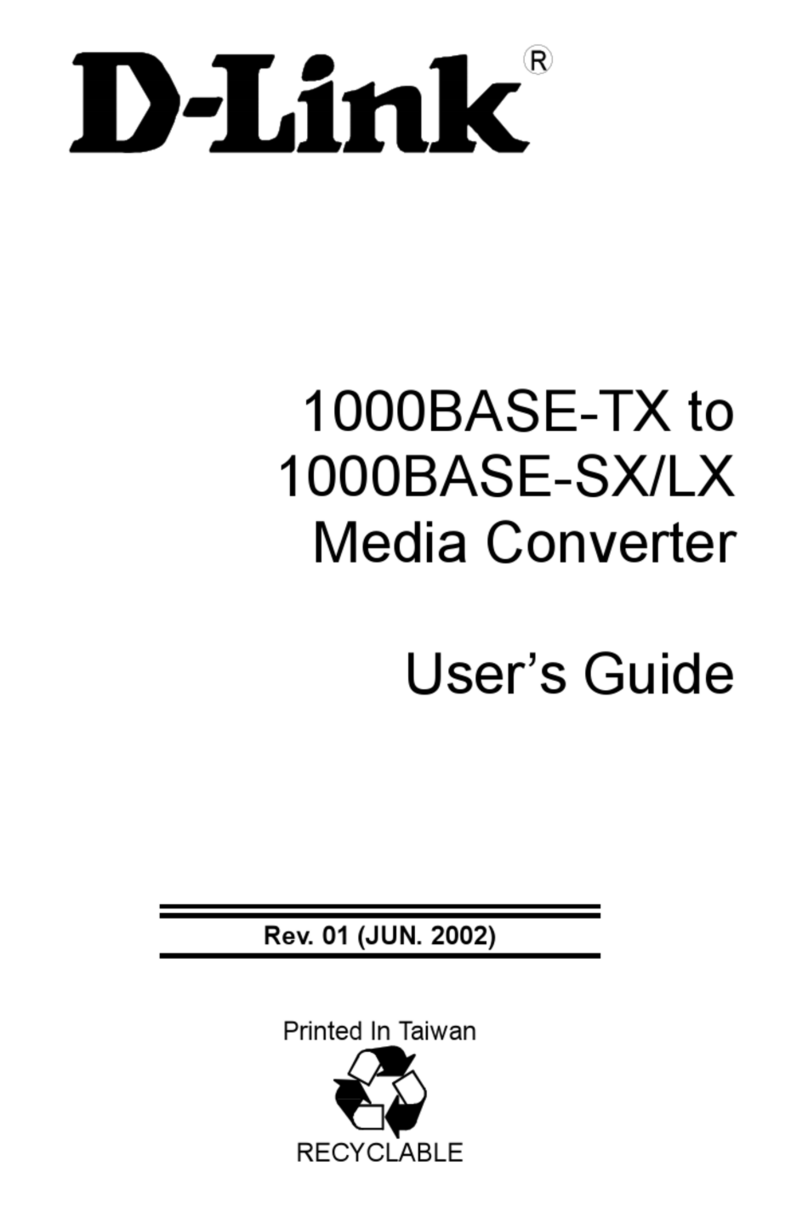 D-Link 1000BASE-TX User manual D-Link 1000BASE-TX User manual
