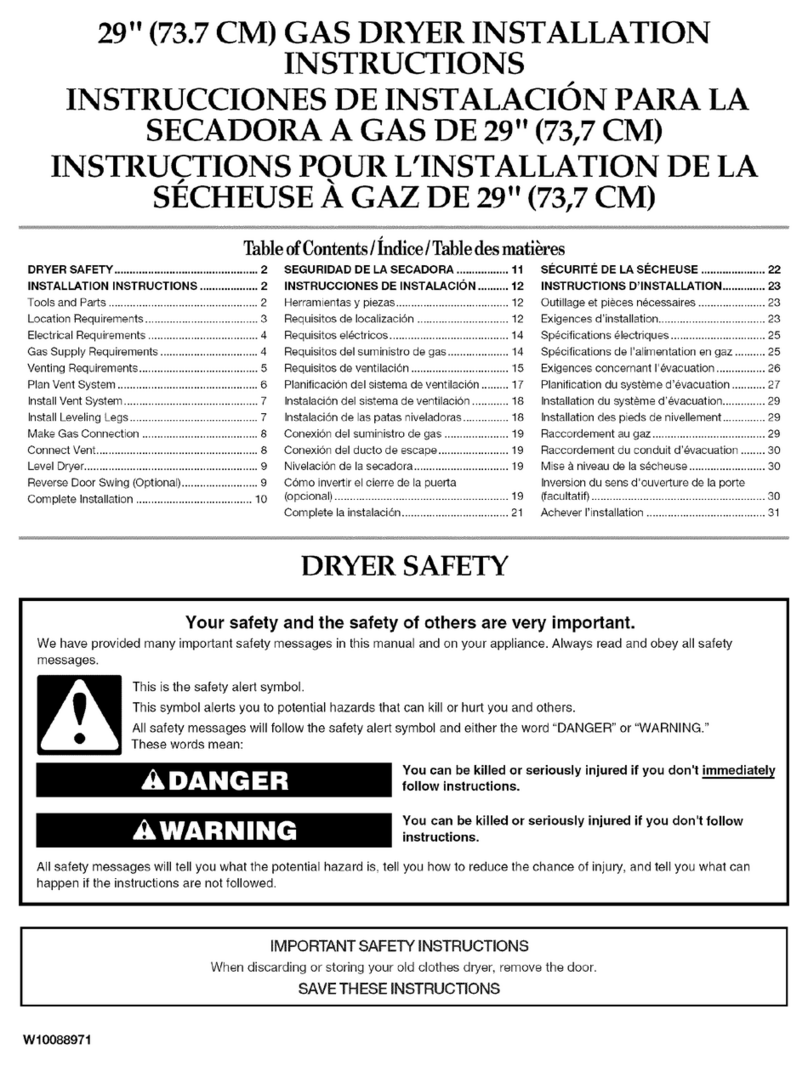 Admiral AGD4475TQ0 installation instructions Admiral AGD4475TQ0 installation instructions