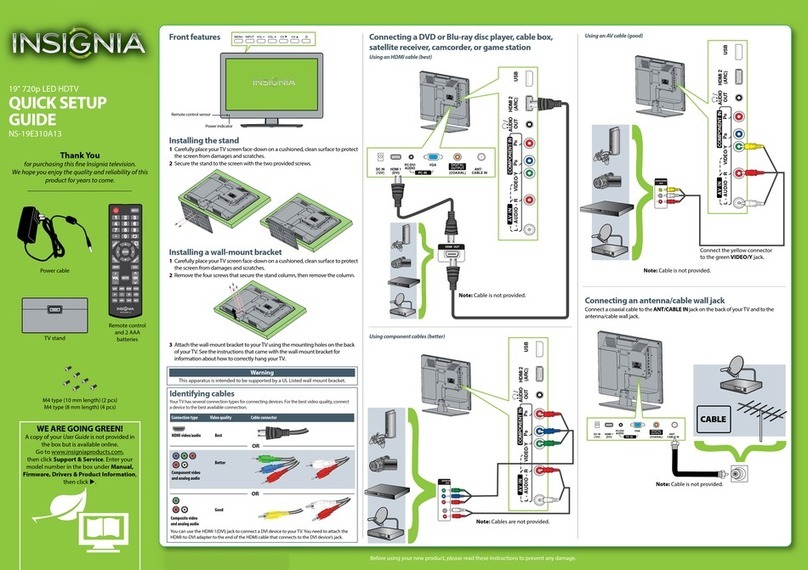 Insignia NS-19E310A13 User manual