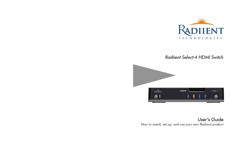 Radiient Select-4 user guide