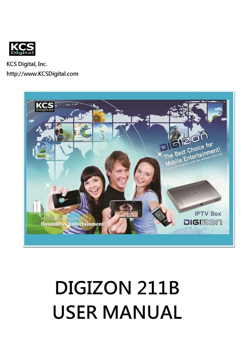 KCS DIGIZON 211B user manual