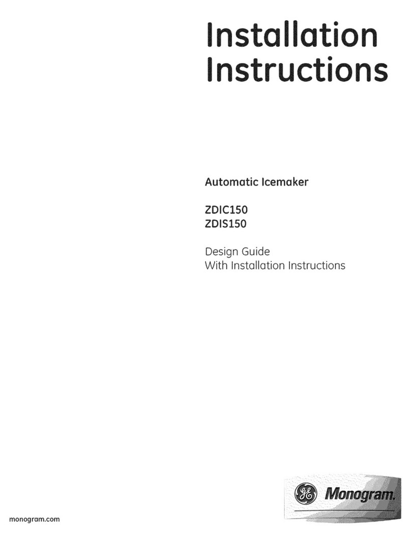 GE monogram ZDIC150 User manual GE monogram ZDIC150 User manual