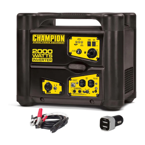 Champion Power Equipment 73534i Owner's manual & operating instructions Champion Power Equipment 73534i Owner's manual & operating instructions