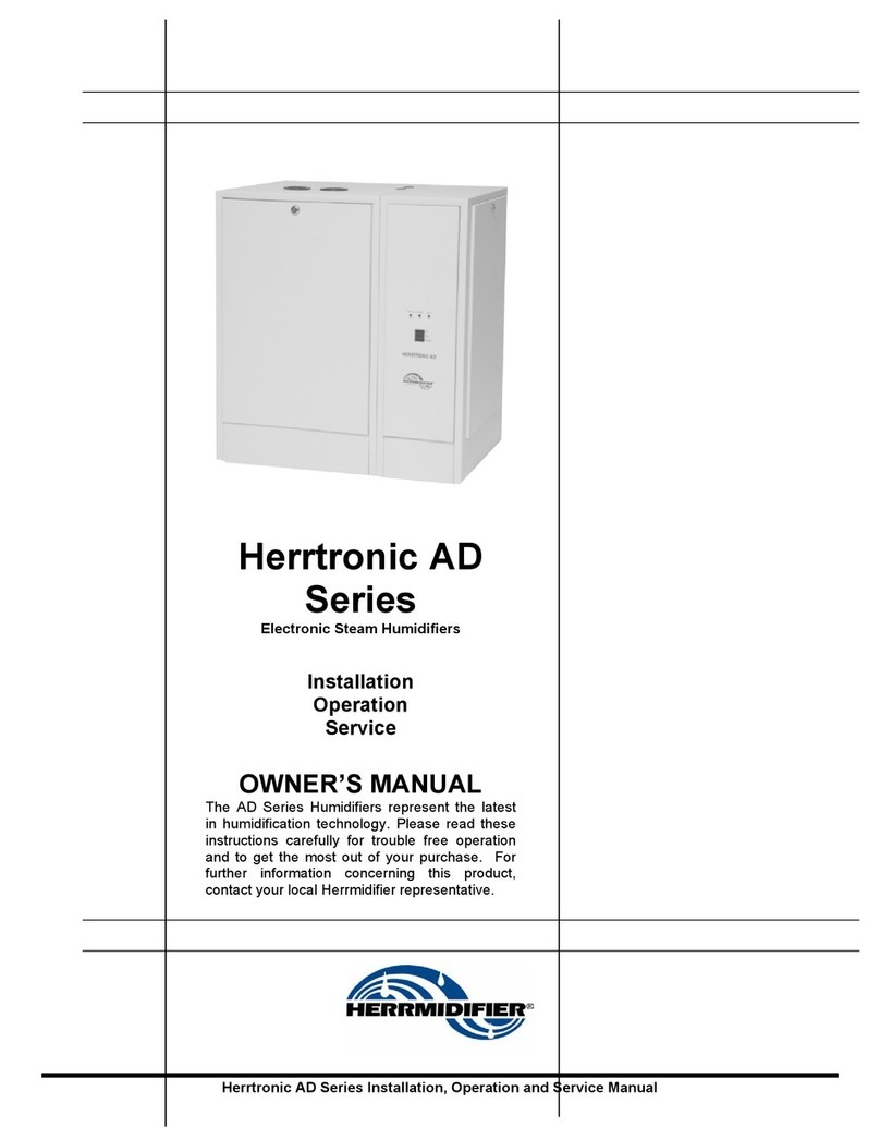 Herrmidifier Herrtronic AD owner's manual