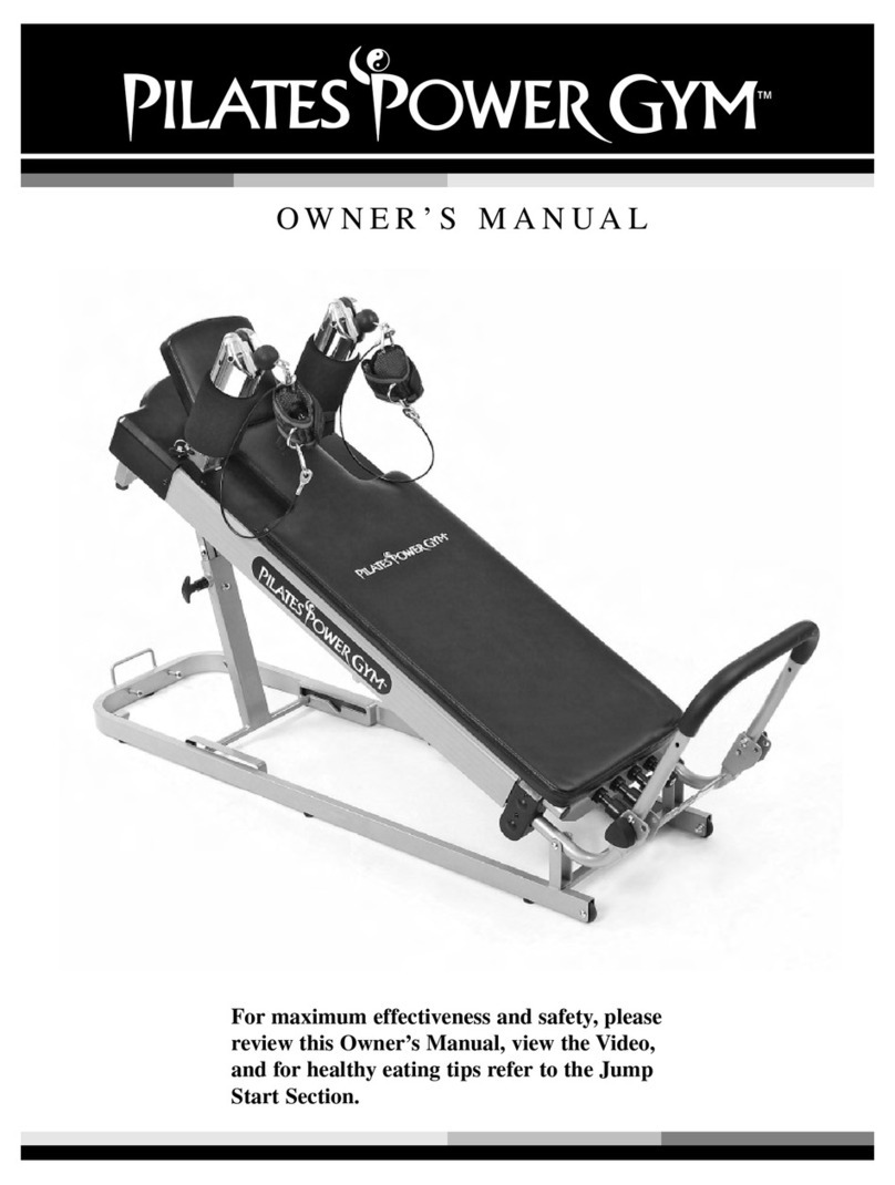 Fitness Quest Pilates Power Gym owner's manual