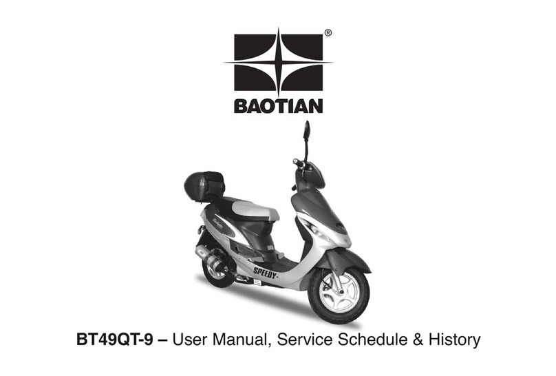 Baotian BT49QT-9 User manual