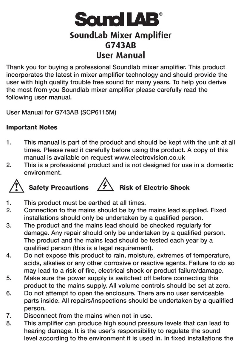 Sound LAB G743AB user manual