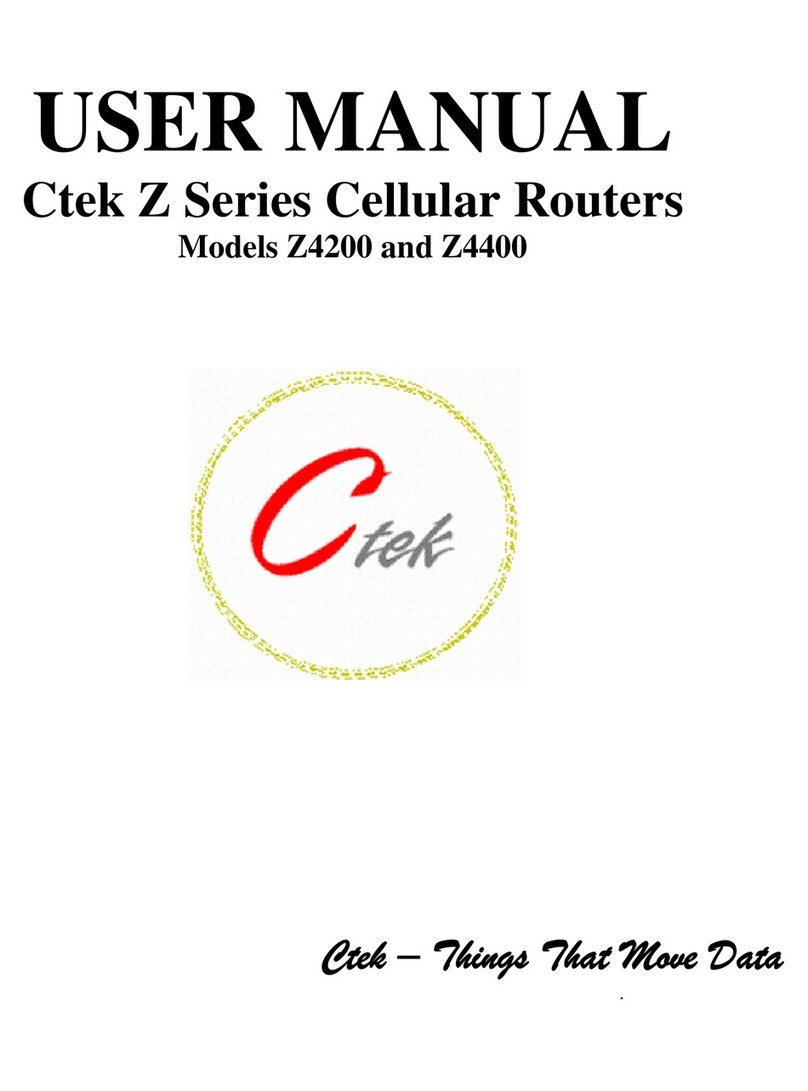 CTEK Z4200 User manual