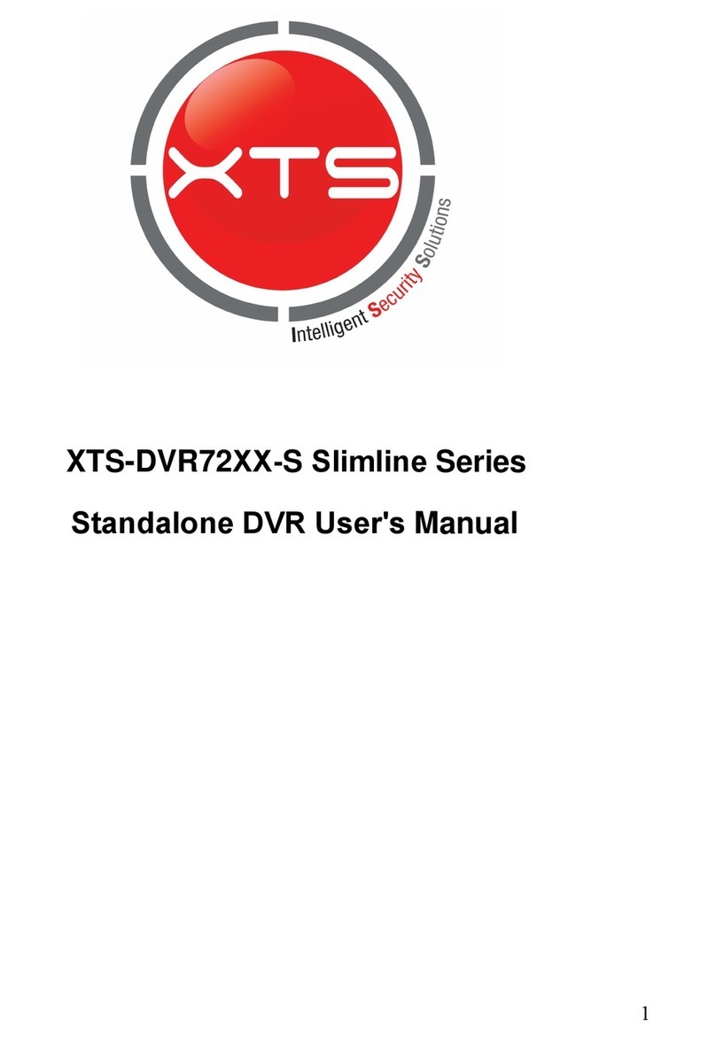 XTS DVR72XX-S user manual