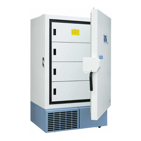 kaltis ULTRA LOW TEMPERATURE FREEZER user manual