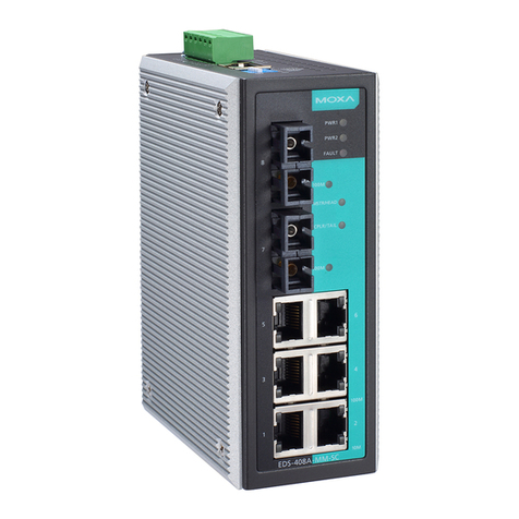 Moxa Technologies EDS-408A User manual