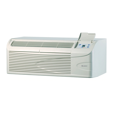 Gree PTAC-GAE09AB-D User manual