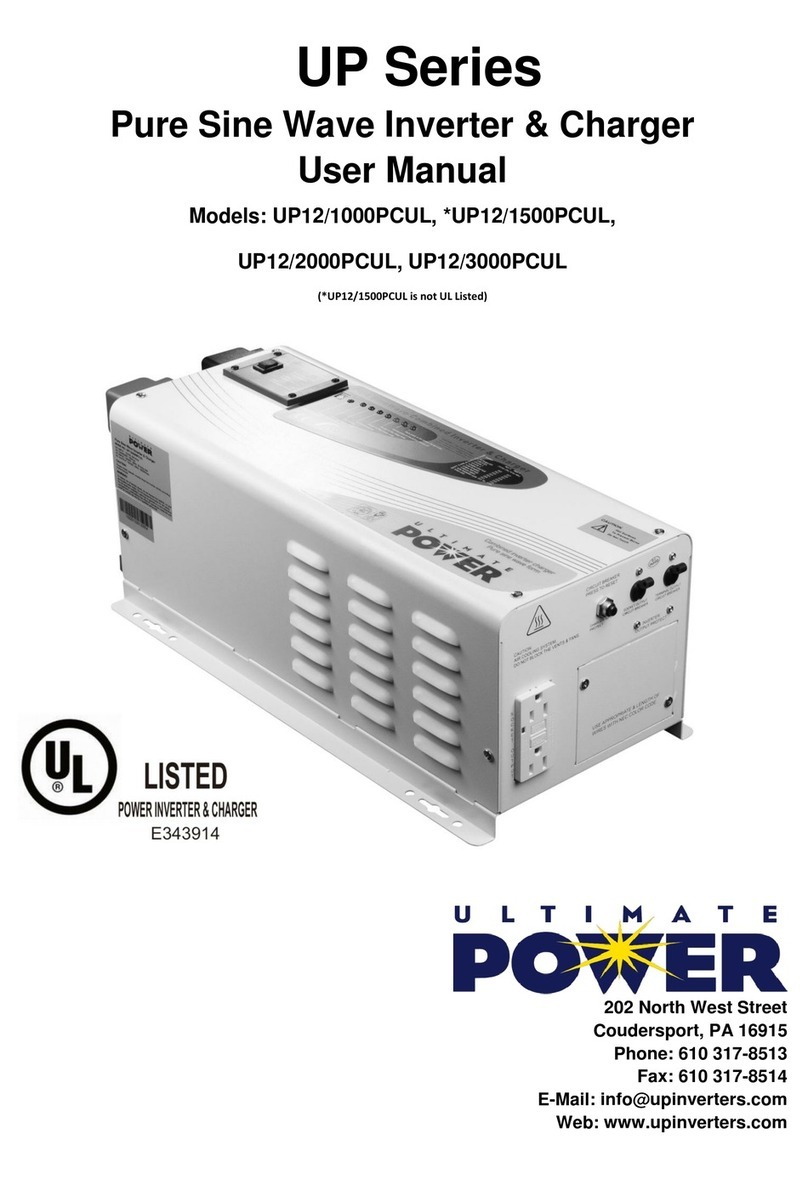 Ultimate Power UP1200PCUL user manual