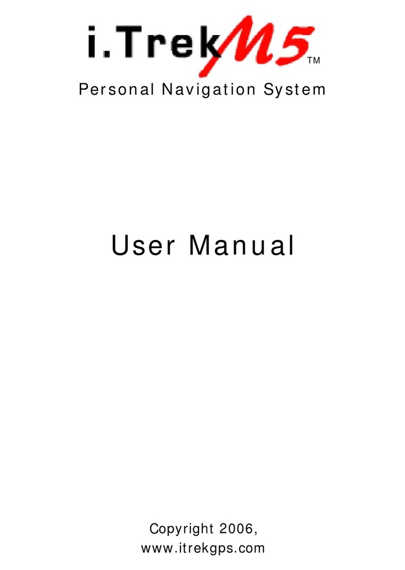 iTrekgps M5 User manual