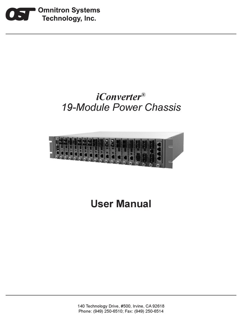 Omnitron Systems Technology iConverter user manual