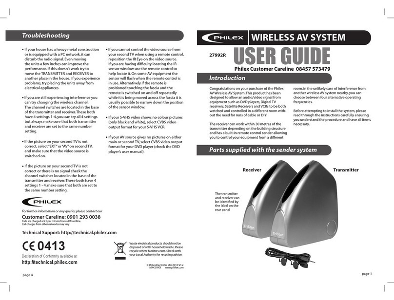 Philex 27992R user guide