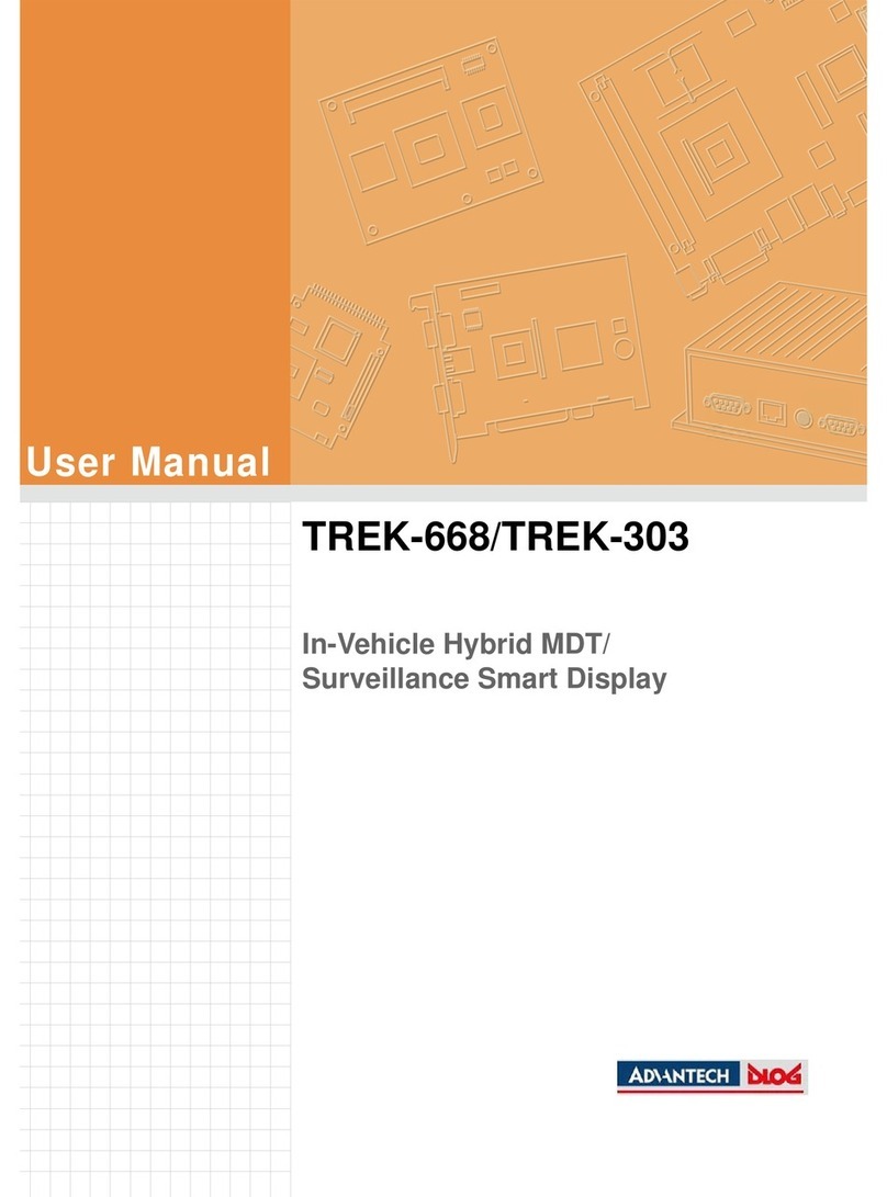 Advantech TREK-668 user manual