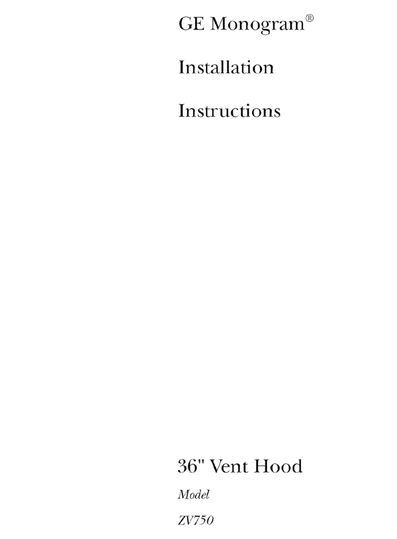 GE Monogram ZV750 User manual