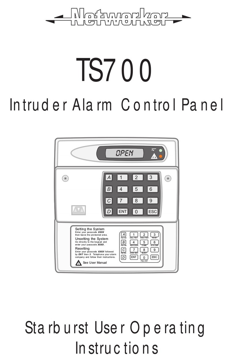 Networker TS700 User operating instructions