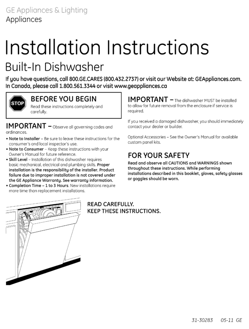 GE GLD5664V00SS User manual GE GLD5664V00SS User manual