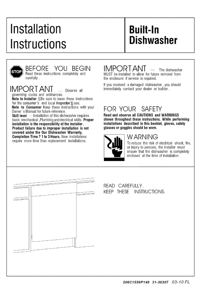 GE GHDA690P02BB User manual