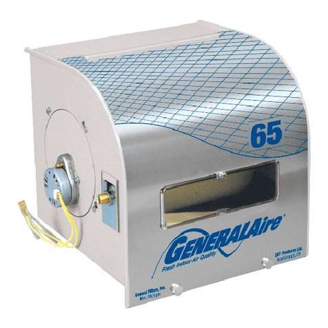 GeneralAire GENERAL 65 installation instructions