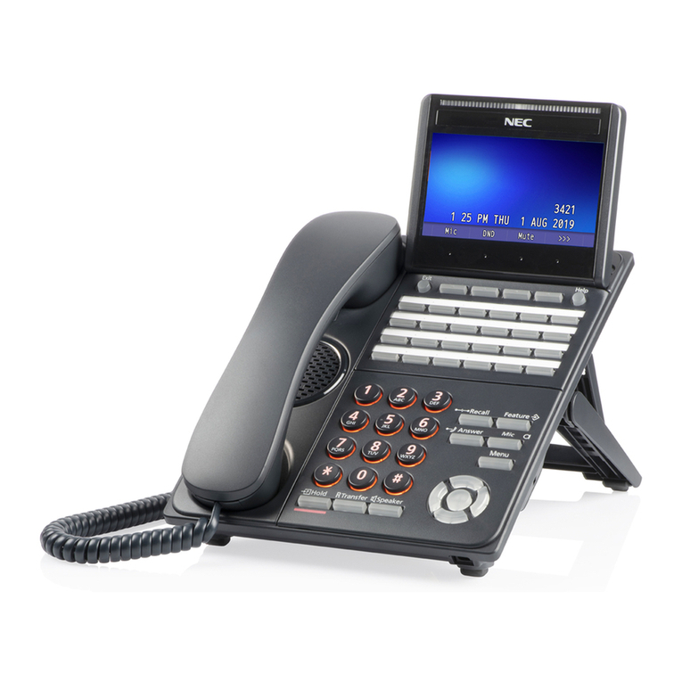 NEC D-Term IP-32 User manual