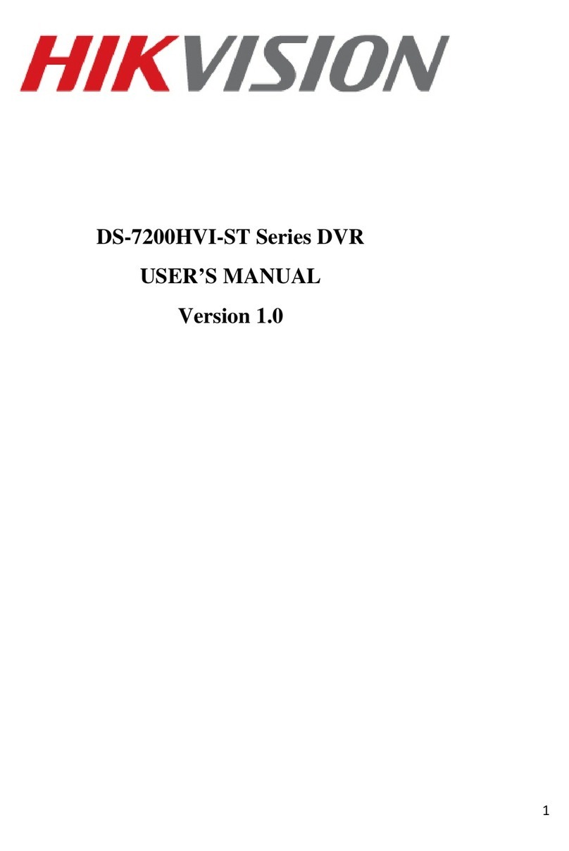 HIK VISION DS-7200HVI-ST Series user manual