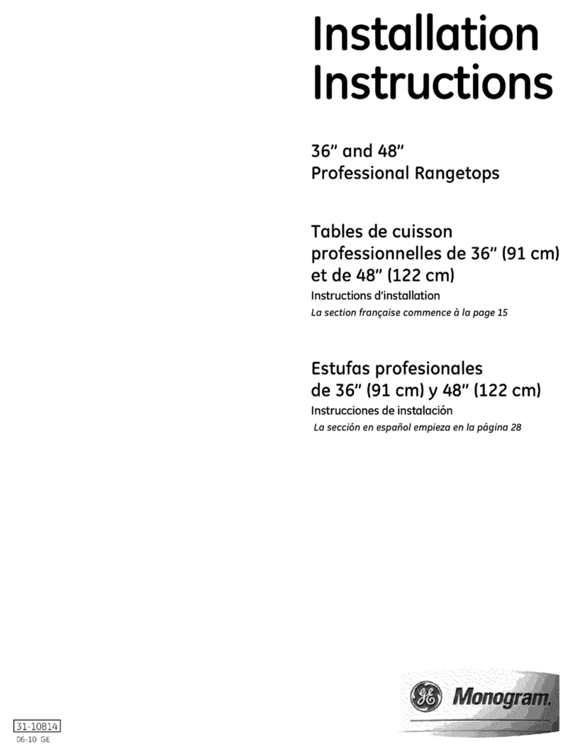 Monogram ZGU484NG User manual