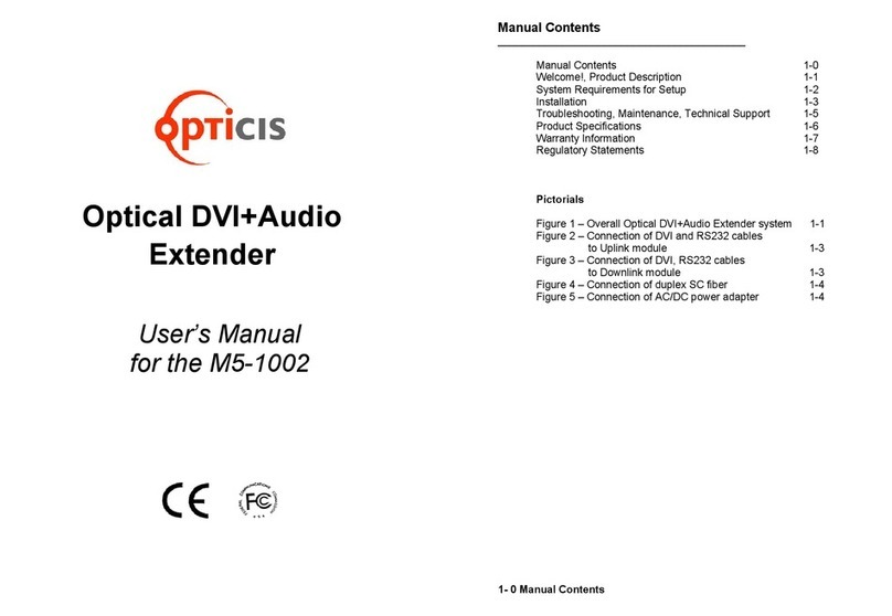 opticis M5-1002 user manual