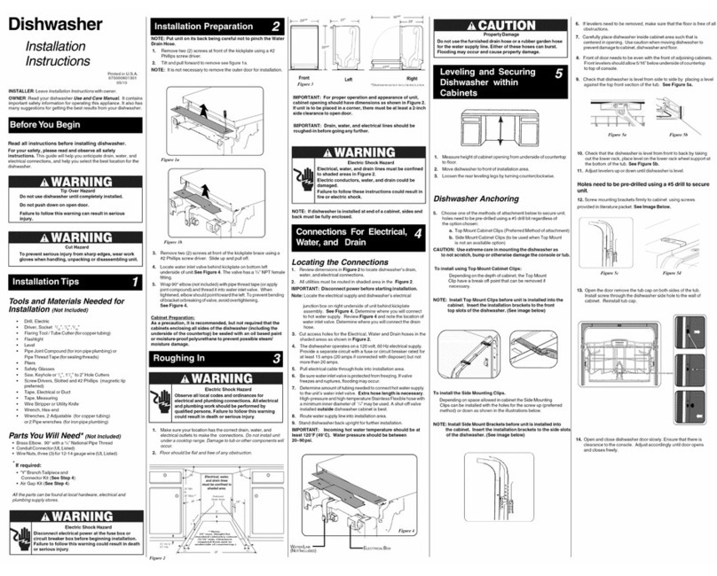 Frigidaire FGHD2472PW0 User manual