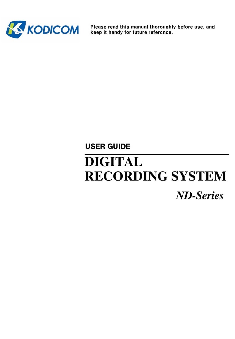 Kodicom ND-1016 user guide