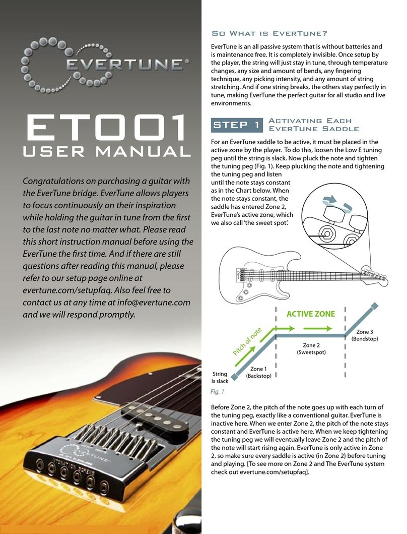 Evertune ET001 user manual