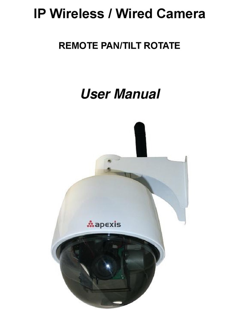 Apexis IP Wireless / Wired Camera User manual