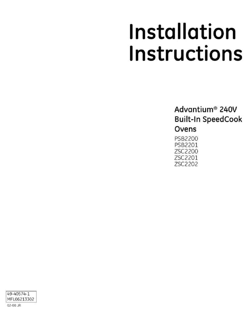GE Profile Advantium PSB2200 User manual