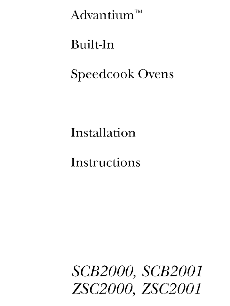 GE SCB2000, SCB2001 installation instructions