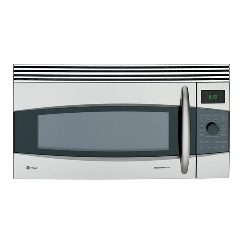 GE Profile Spacemaker JVM1490 User manual GE Profile Spacemaker JVM1490 User manual
