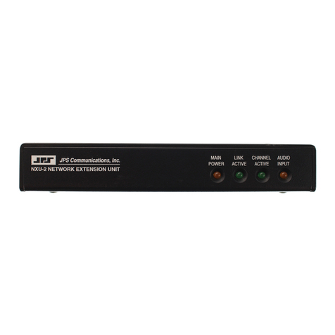 JPS Communications NXU-2 User manual