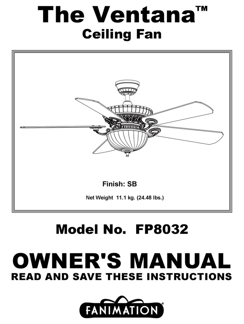 Fanimation The Ventana FP8032SB User manual