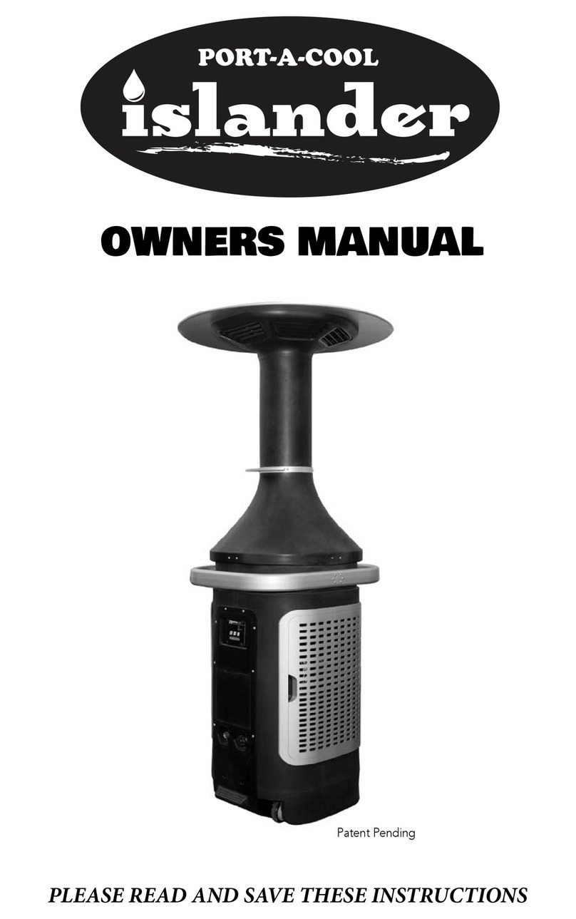 Port A Cool Islander User manual