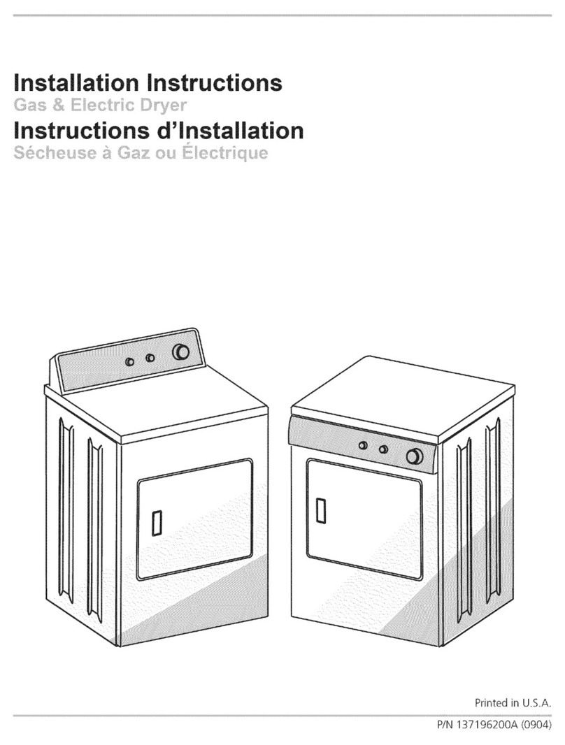 Frigidaire CFRE5714KW0 User manual Frigidaire CFRE5714KW0 User manual